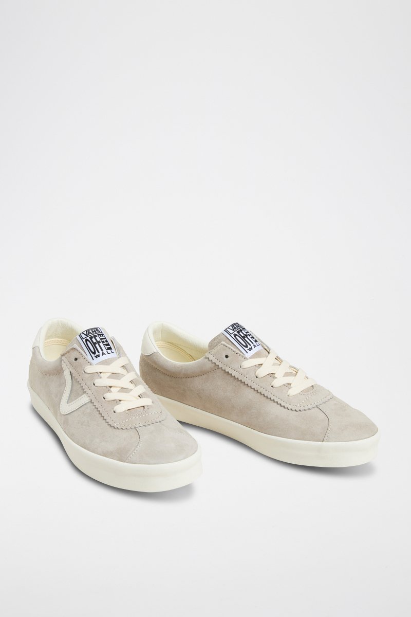 Zapatillas de nobuk Sport Low - Gris claro