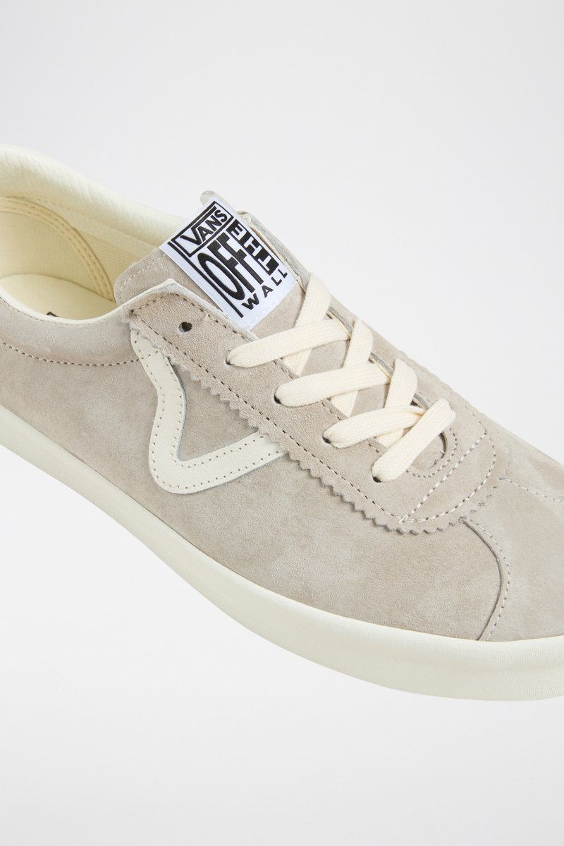 Zapatillas de nobuk Sport Low - Gris claro