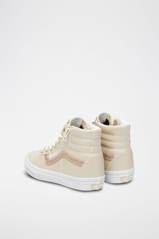 Zapatillas altas SK8-Hi Reissue Side Zip - Beige