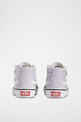 Zapatillas altas de piel SK8-Mid Reissue V - Malva