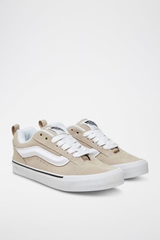 Zapatillas de piel Knu Skool - Beige