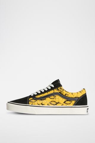 Baskets en cuir Old Skool - Noir