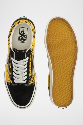 Baskets en cuir Old Skool - Noir