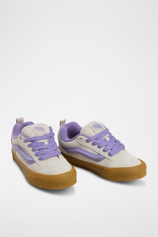 Zapatillas de piel Knu Skool - Gris claro