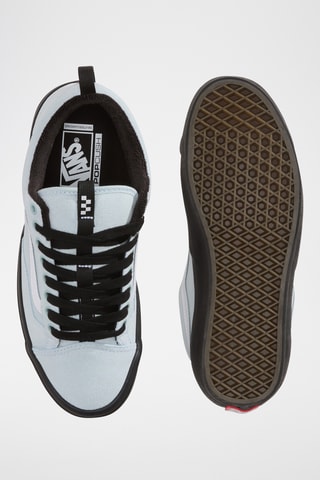 Zapatillas de piel Skate Old Skool 36 + - Celeste