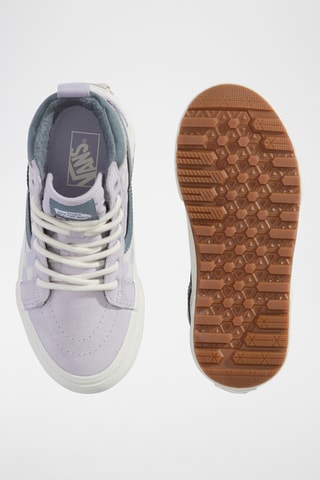 Zapatillas altas de nobuk SK8-Hi Insulated - Malva