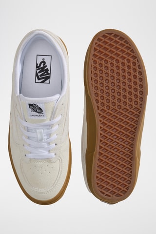 Zapatillas de nobuk Rowley Classic - Marfil y blanco