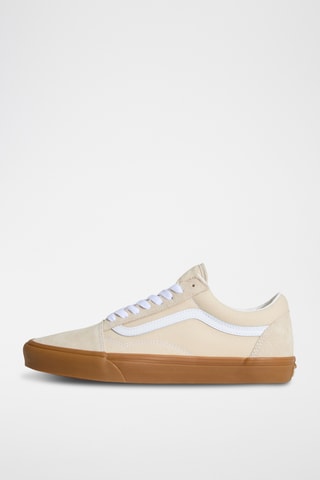 Zapatillas de nobuk Old Skool - Beige