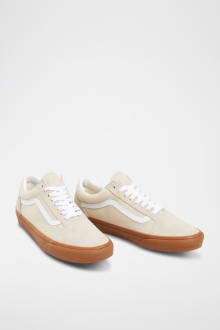 Zapatillas de nobuk Old Skool - Beige