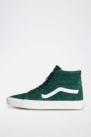 Zapatillas altas de nobuk SK8-Hi - Verde esmeralda