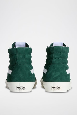 Zapatillas altas de nobuk SK8-Hi - Verde esmeralda