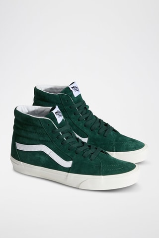 Zapatillas altas de nobuk SK8-Hi - Verde esmeralda