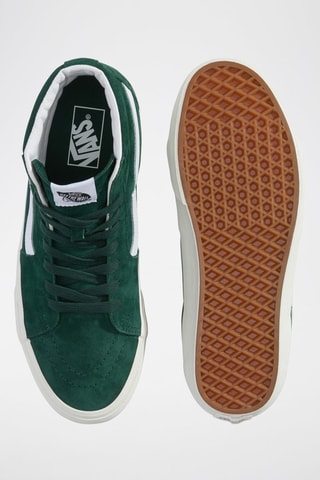 Zapatillas altas de nobuk SK8-Hi - Verde esmeralda