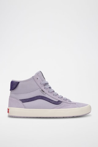 Zapatillas altas de nobuk Skate Lizzie - Malva