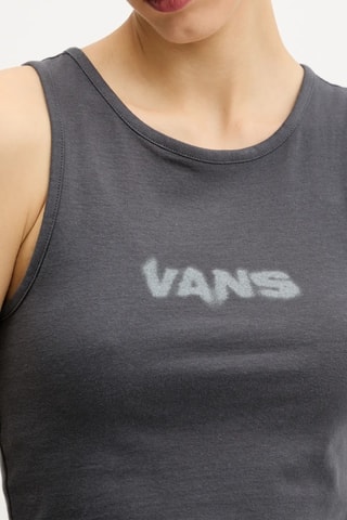 Camiseta corta de tirantes - Antracita