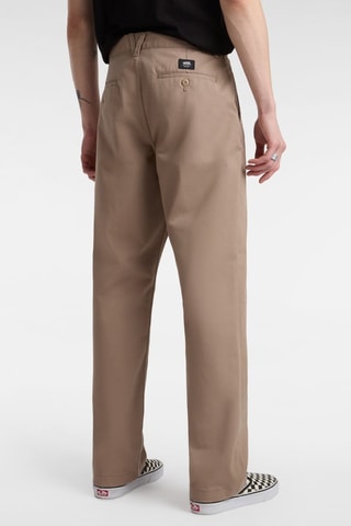 Pantalón chino relaxed fit - Topo