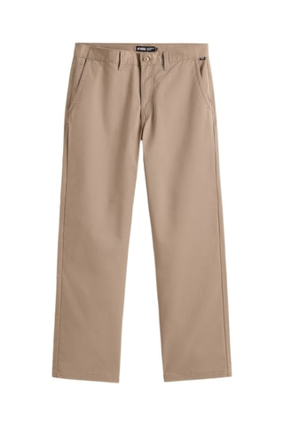 Pantalón chino relaxed fit - Topo