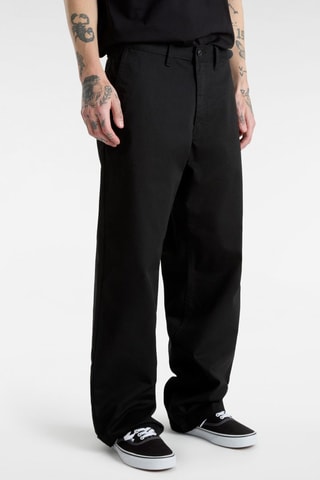 Pantalón chino loose - Negro