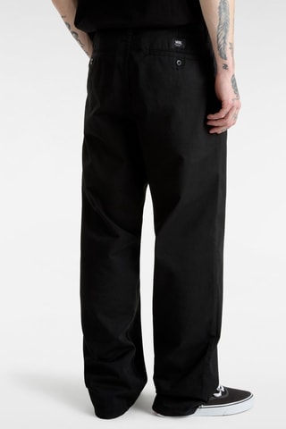 Pantalón chino loose - Negro