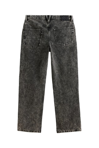 Vaquero loose dip-dye - Negro