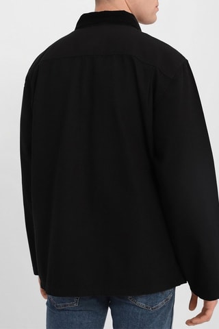 Chaqueta MN DRILL CHORE COAT - Negro