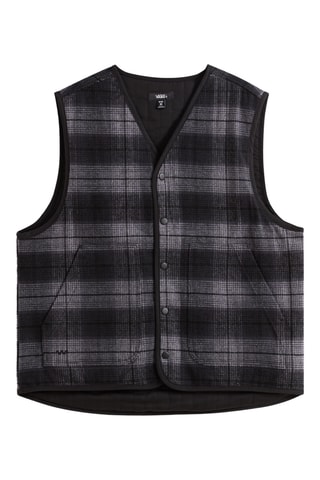 Chaleco - Gris y negro
