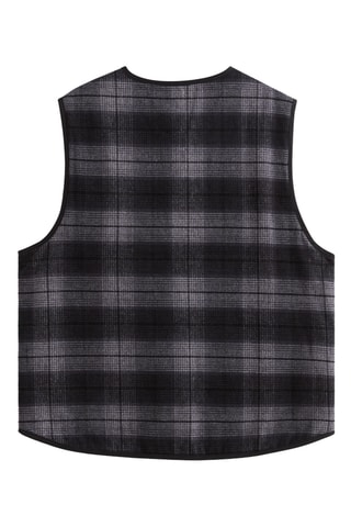 Chaleco - Gris y negro