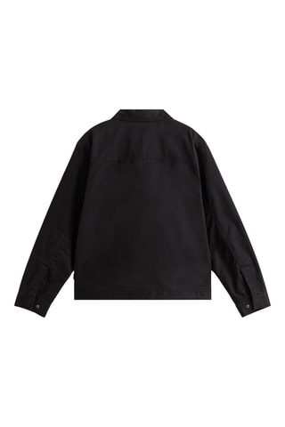 Chaqueta de algodón orgánico - Negro