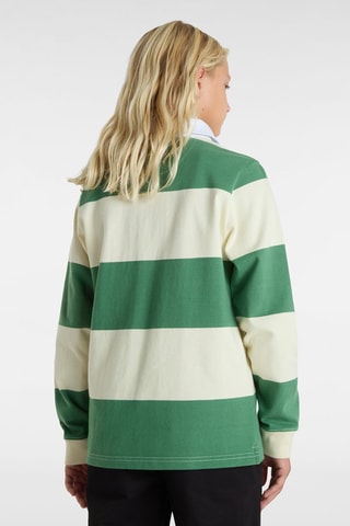 Polo Ward Rugby - Blanco y verde