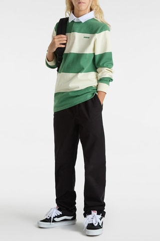 Polo Ward Rugby - Blanco y verde