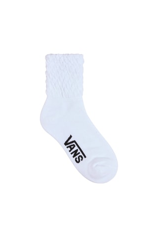 Calcetines Vans Scrunch Crew - Blanco