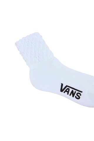 Calcetines Vans Scrunch Crew - Blanco