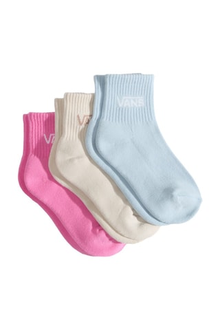 3 pares de calcetines - Rosa y celeste