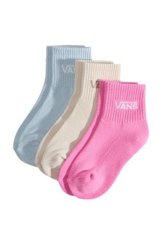 3 pares de calcetines - Rosa y celeste