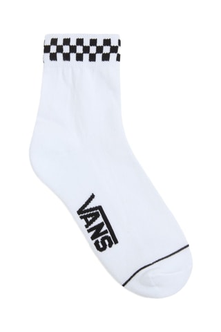 Calcetines Peek-A-Check - Blanco