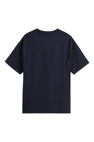 Camiseta loose - Azul noche
