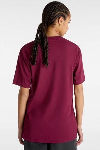 Camiseta Left Chest - Burdeos