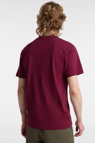 Camiseta Left Chest - Burdeos