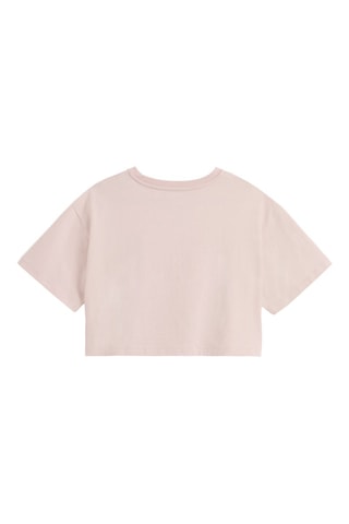 Camiseta cropped - Rosa empolvado