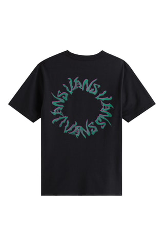 Camiseta - Negro y verde oscuro