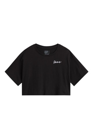 Camiseta cropped - Negro - Adidas - Vans