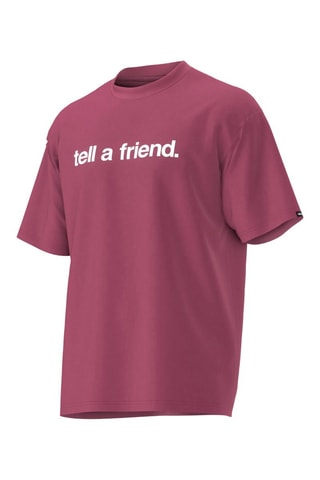 Camiseta loose - Burdeos