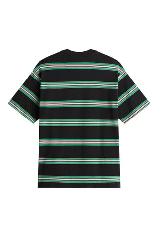 Camiseta - Negro y verde claro