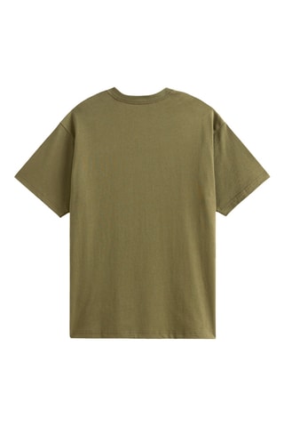 Camiseta loose - Verde oliva