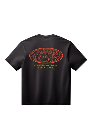 Camiseta loose - Negro