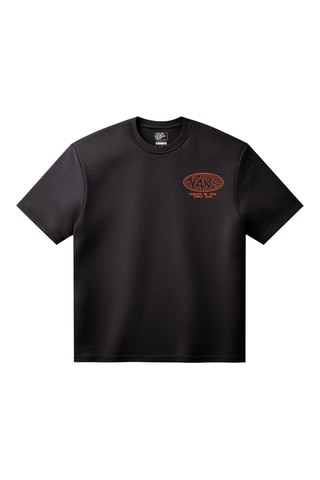 Camiseta loose - Negro