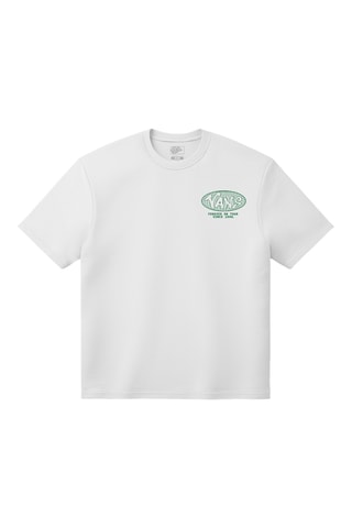 Camiseta loose - Blanco