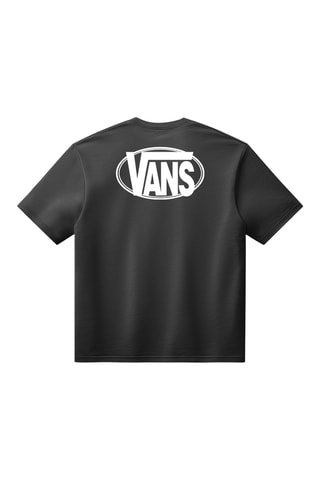 Camiseta loose - Negro