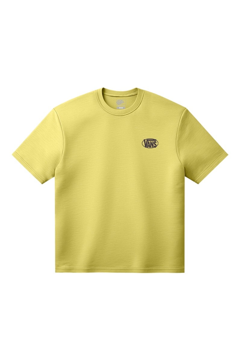 Camiseta loose - Amarillo
