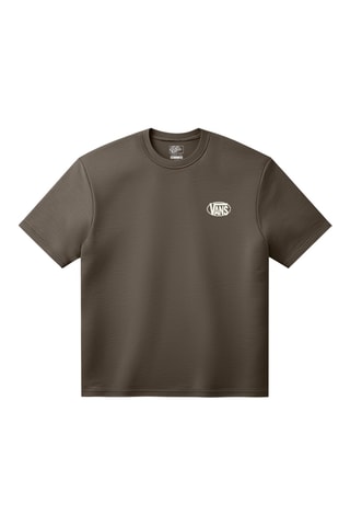 Camiseta loose - Marrón oscuro